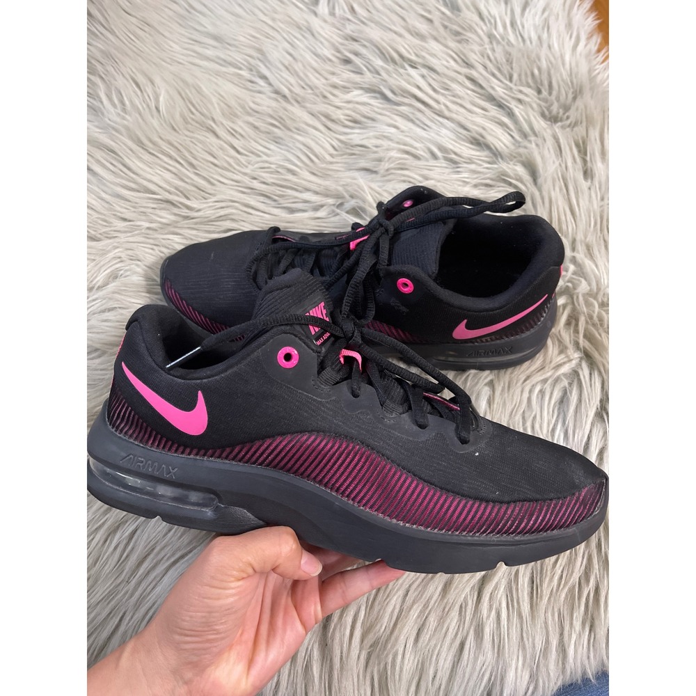 Nike Air Max Advantage Black Pink Running Shoes Sneakers 908991-002 Womens
